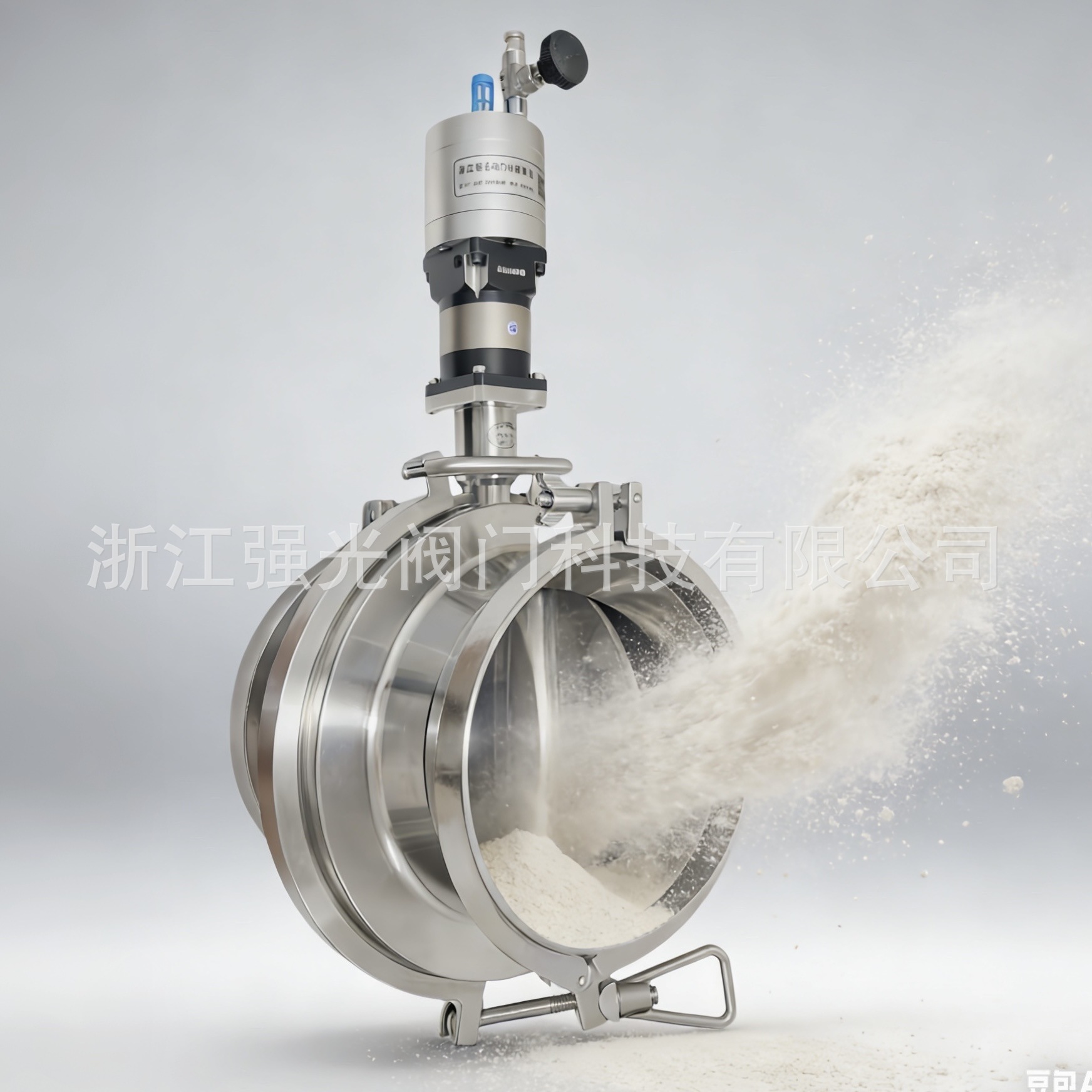 卫生级食品级不锈钢，气动星型星形卸料阀下料阀给料阀分料阀