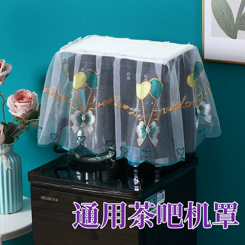 Тканевый чехол для чайной машины, универсальный чехол, кружевной защитный чехол, чехол для диспенсера для воды, пылезащитный декоративный чехол, верхняя защита от солнца c ^