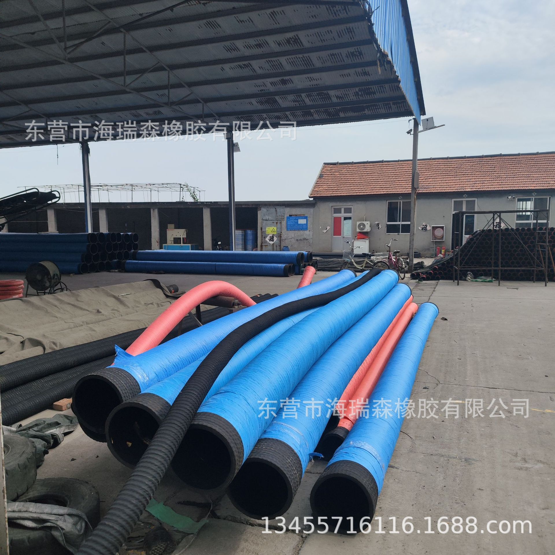 耐磨淘金泥浆吸排砂橡胶钢丝管 耐腐蚀抗弯曲吸排矿浆橡胶钢丝管