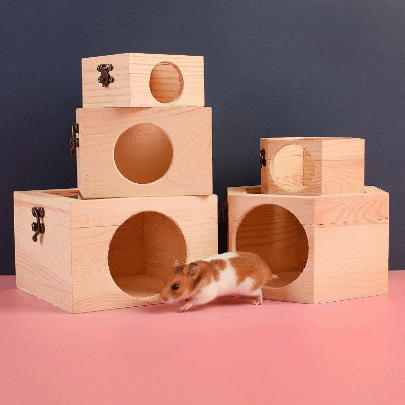 Спальня пейзаж деревянный дом хомяк маленький дом гнездо экологическое Дерево домашнее животное спальное гнездо побег дом хомяк Птичье гнездо принадлежности для попугаев