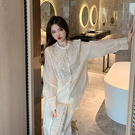 时尚休闲套装;女式针织衫;连衣裙