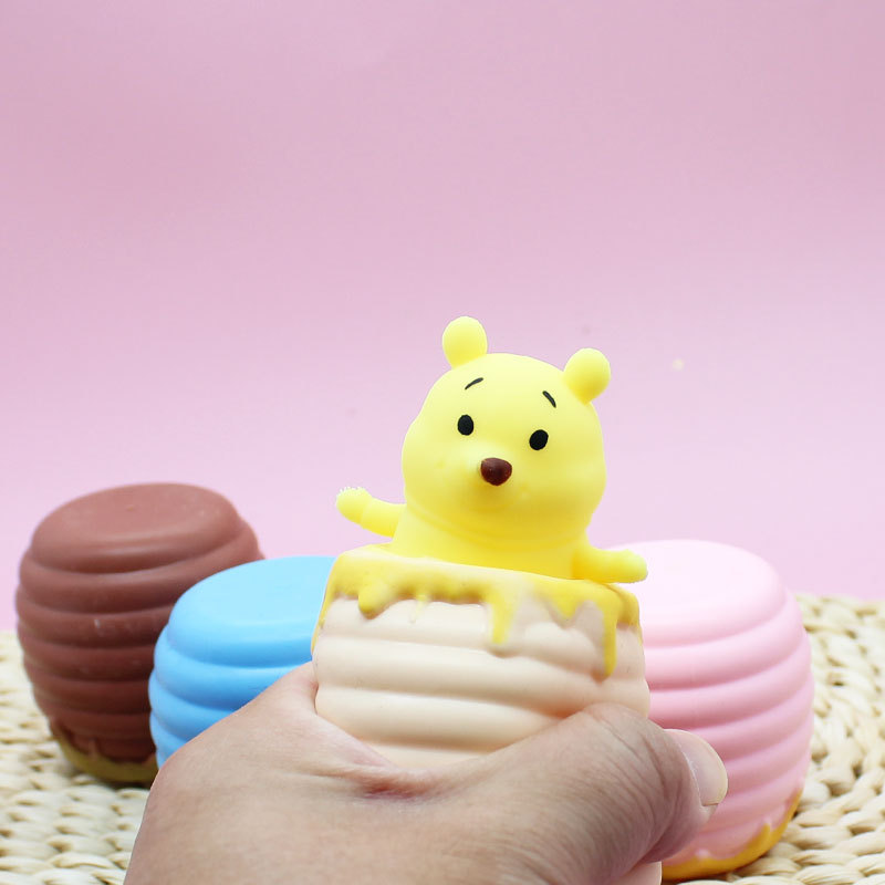 Descompresión de ventilación de juguete rábano conejo pellizco música nueva exótica zanahoria taza descompresión juguete zanahoria conejo squeeze taza