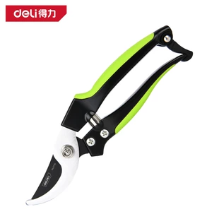 Секатор Deli DL2770 8 дюймов нержавеющая сталь зелёный