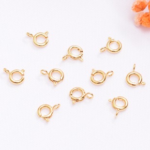 18K����ɫ���ɿ��������β�B�ӿ�diy�ֹ�������^���������l