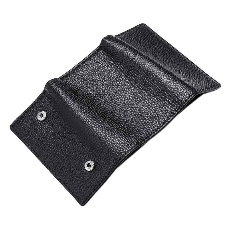 Factory Supply First-Layer Cowhide Key Bag Taobao Hot-Selling Genuine Leather Women's Coin Purse Cute Functional Key Bag