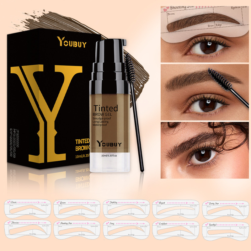 Youbuy Light Brown Color-Enhancing Eyebrow Dye Easily Applies Color to Create a Clear, Natural Eyebrow Shape for a Personalized Eyebrow Makeup Look Youbuy Light Brown Color-Enhancing Eyebrow Dye Easily Applies Color to Create a Clear, Natural Eyebrow Shape for a Personalized Eyebrow Makeup Look