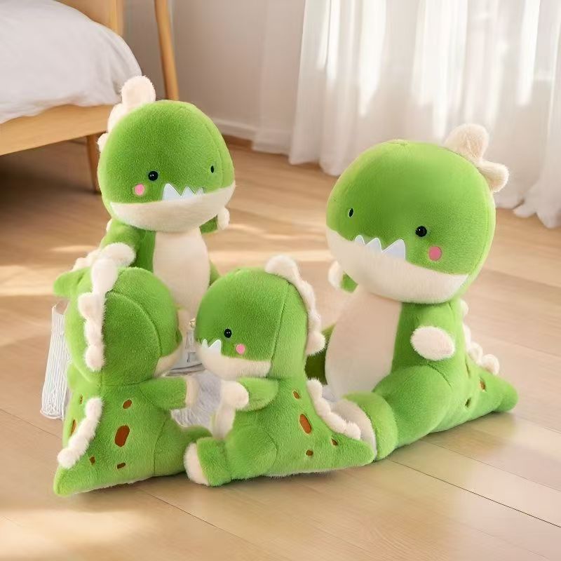 Q 버전 녹색 공룡 30cm / 30- 40cm 왼쪽 및 오른쪽 단일 가격 색상 무작위