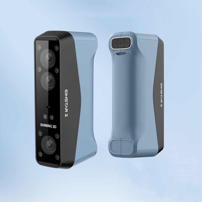 先临三维EINSTAR2手持3D扫描仪双重光源艺术雕塑磨具抄数高精度