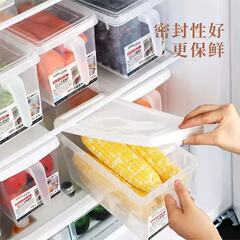 蓋付き冷蔵庫収納ボックス、卵、果物、野菜の保存ボックス、ハンドル付き食品グレードの密封キッチン収納ボックス