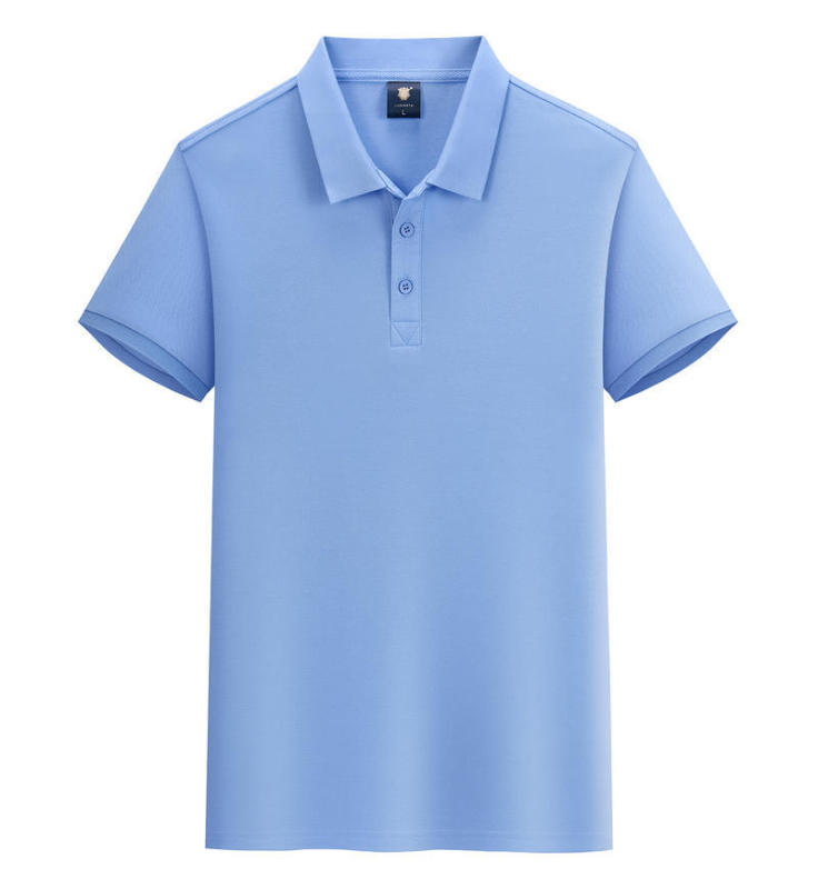 Poloシャツカスタム印刷刺繍ロゴ半袖長パイル綿襟作業服活動poloシャツ対外貿易tシャツ|undefined