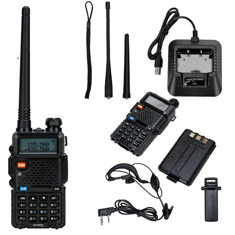 Рация BAOFENG宝锋 UV-5RIII, трехуровневая гражданская уличная рация высокой мощности, модель UV5R