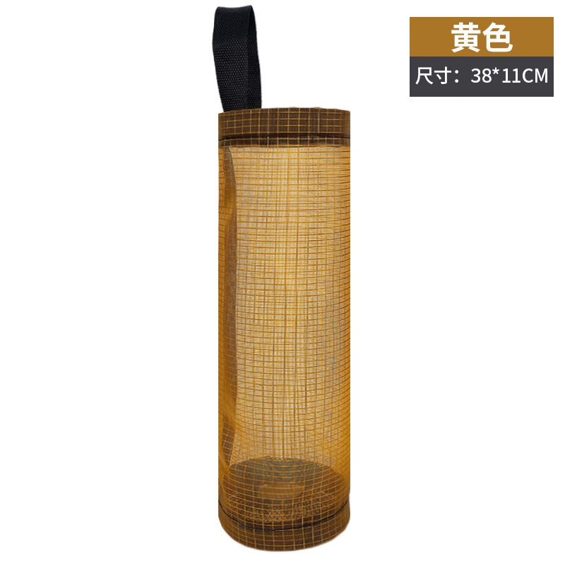 ゴミ袋収納袋家庭用壁掛け引き出し式キッチン収納袋ビニール袋靴カバー大容量収納神器|undefined