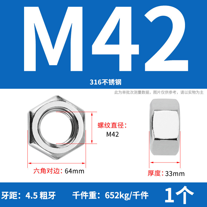 【六角ナット】304ステンレス六角ナット 六角ナット 高強度ナット ナットの仕様が揃っています|undefined