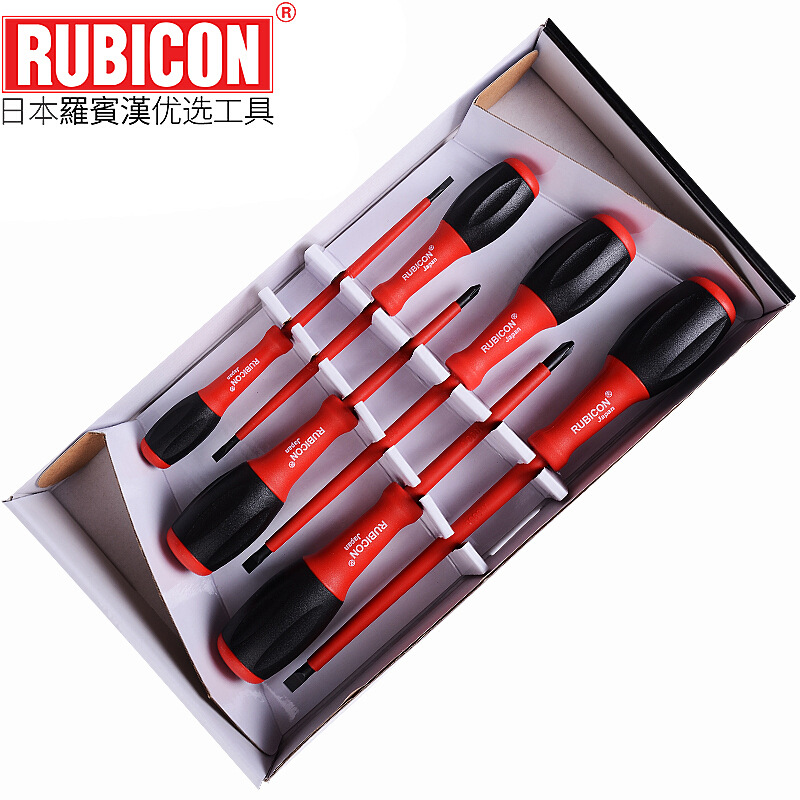 罗宾汉（RUBICON）进口耐1000V高压绝缘螺丝刀 螺丝批套装