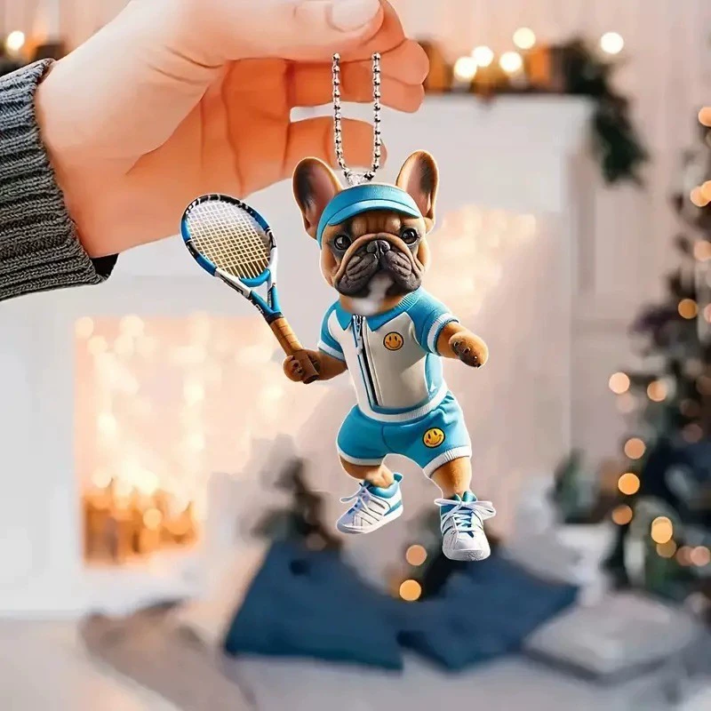 Трансграничный новый акриловой спортивный щенок автомобиль подвеска