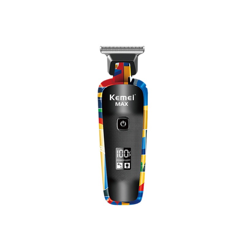 Mini cortador de pelo Kemei cortador de pelo digital portátil cortador de pelo digital grabado empujador eléctrico transfronterizo KM-MAX5090