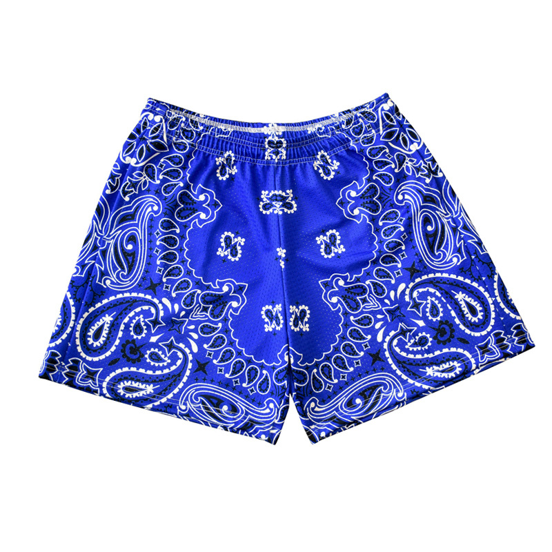 アウトドアスポーツショートパンツ男性ファッションブランド夏新作スポーツフィットネスランニングバスケットボールショートパンツ四分プリントショートパンツ