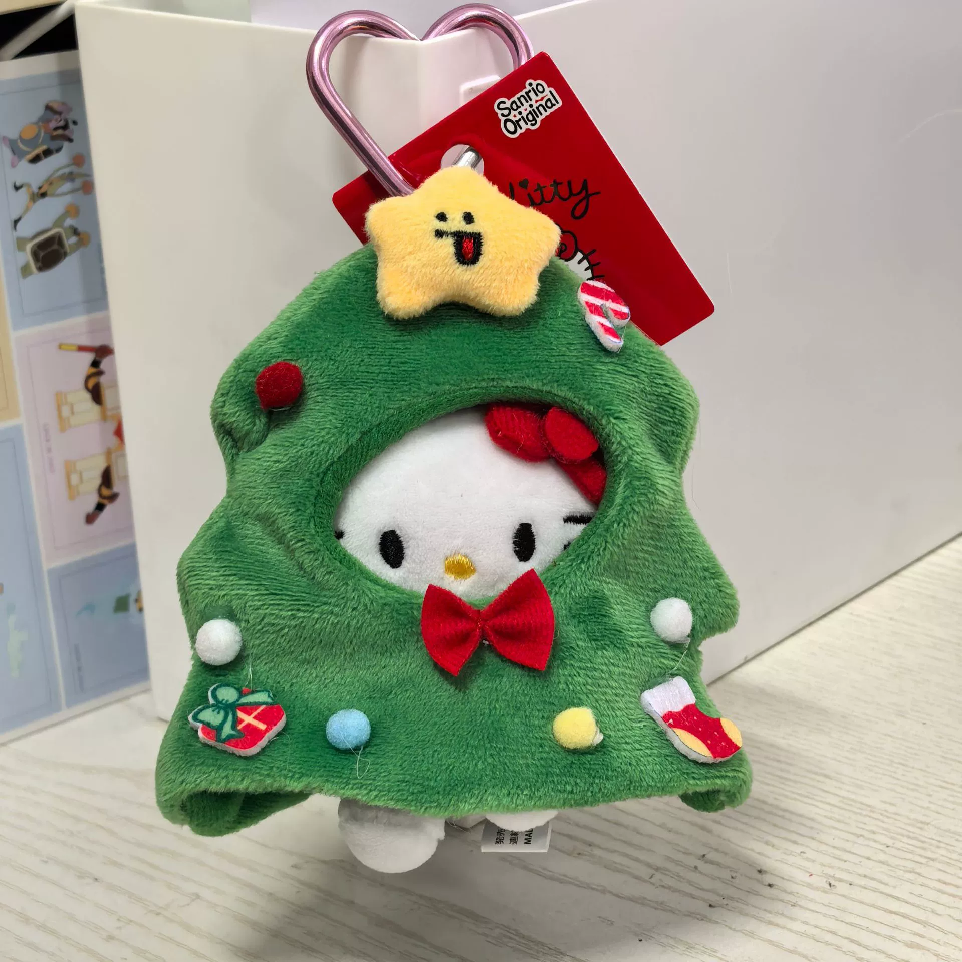 Плюшевая подвеска-брелок для ключей (Hello Kitty) симпатичная кукла, мягкая мини-плюша 10+ вариантов дизайна, подарок 0.038 кг
