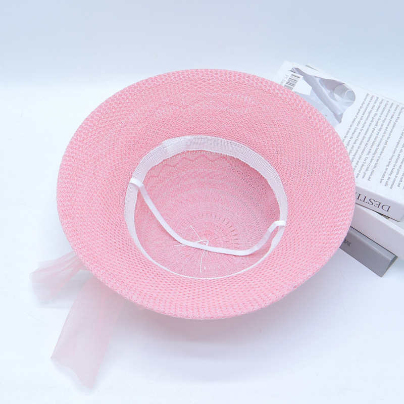 Dames strohoed met brede rand voor optimale zonbescherming_voghion.com