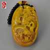 Imitation of Shou Shan Stone Carving Tian Yellow Stone Sailing smoothly, Feng Shui Pass Passing Jade Watching Stone Stone