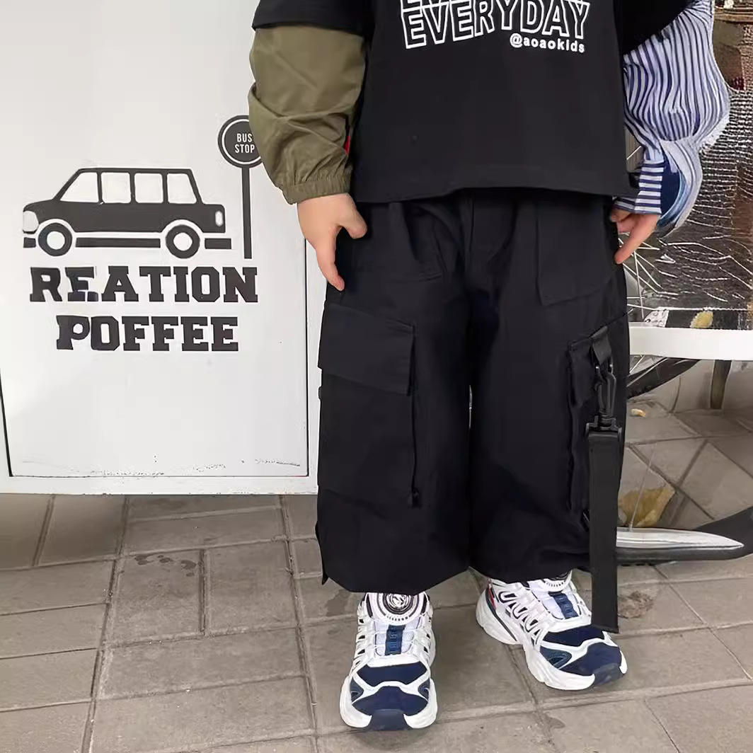 Pantalones Cargo para Niños, Otoño e Invierno 2025, Nuevos Pantalones Jogger con Forro Polar, Pantalones Largos Cálidos, Pantalones Infantiles Elegantes y Modernos