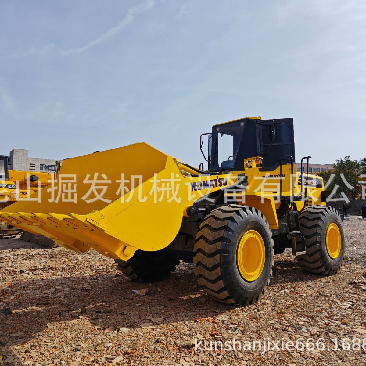 二手小松WA470装载机380柳工856临工956龙工50铲车外贸出口