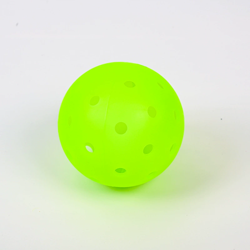 Новая дырка мяч 40 дырок соревнование pickleball 74мм инжекционное формование интегрированный pickleball не трескается сопротивление ТПЭ