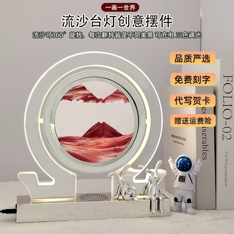 Трехмерная настольная лампа для офиса и спальни, 3D, подарок на день рождения
