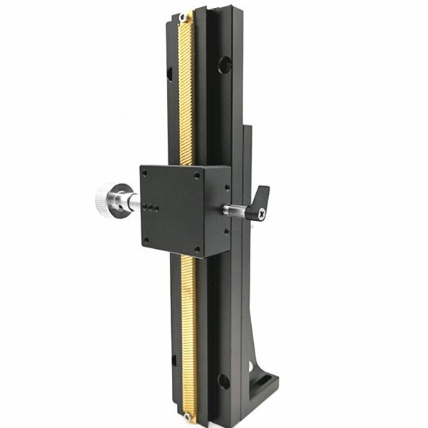 Z轴 LWZ40-L200 长行程 齿轮齿条式 燕尾槽型 位移平台 手动滑台