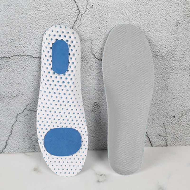 Plantillas deportivas de baloncesto para hombre y mujer, amortiguación de espuma viscoelástica para pies planos, plantillas suaves y gruesas, plantillas para entrenamiento militar, plantillas deportivas que absorben los golpes.