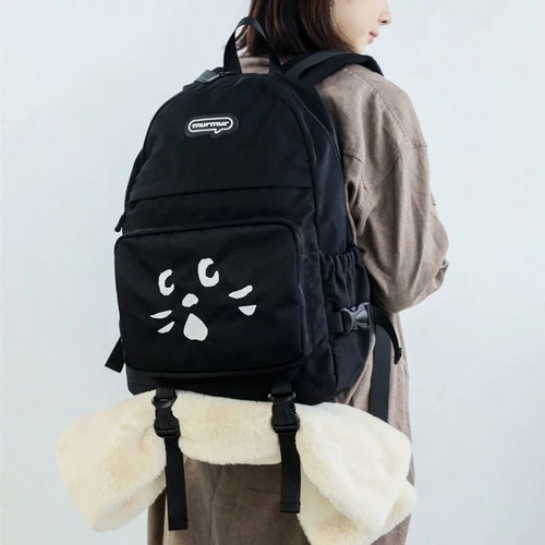 Japan NYA Surprise Cat Male and Female Students Cute School Bags Backpack Two-piece Set Large Sports Backpack Trendy