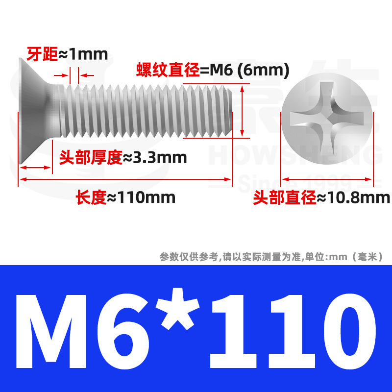 304ステンレスネジのネジの十字溝の平頭のネジのKMの機械の糸の小さいネジのm 2m 3m 4m 5m 6|undefined