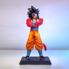 ドラゴンボールJT工場超四悟空双頭彫刻貝吉塔立ち姿サイヤ人アニメ周辺のフィギュア置物