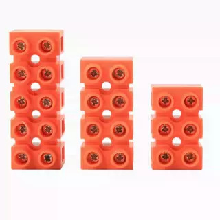 H-2519基座接线端子排2/3/4/5/10/12P并线器接线柱电线快接端子