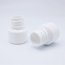 PE PP白色药品瓶塑料瓶20ml30ml35ml厂家直供 瓶盖干燥剂