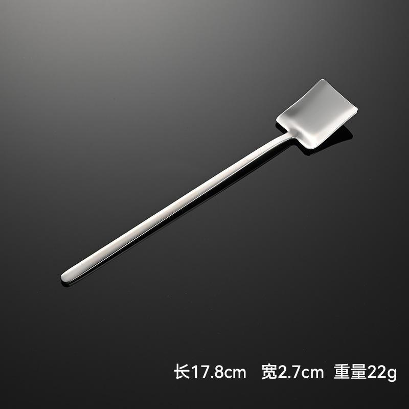 Stainless Steel Watermelon Coffee Spoon And Fruit Fork Set_voghion.com