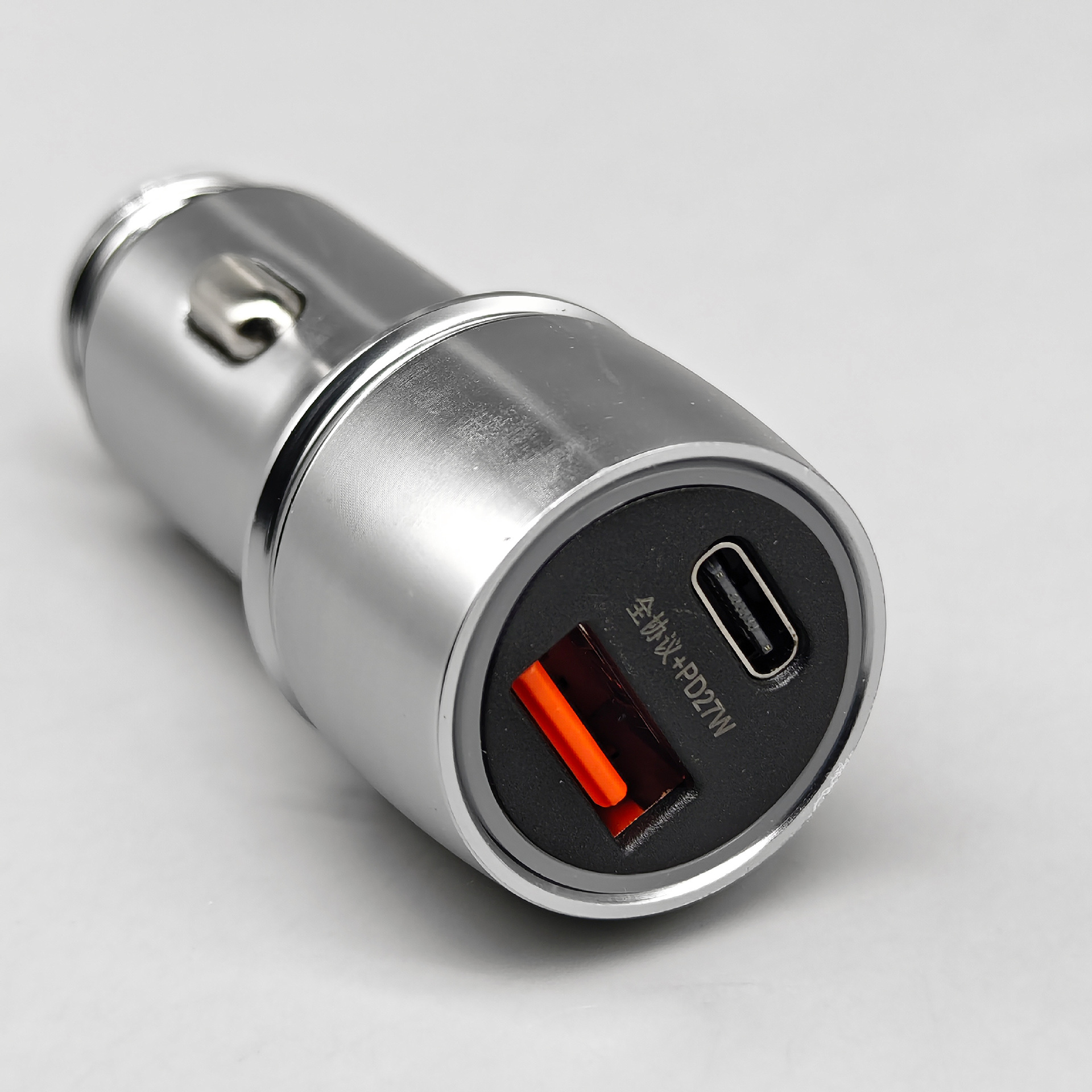PD flash charge fast charge metal car charger for Huawei Apple Xiaomi glory OPPO mobile phone charger