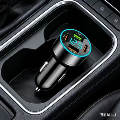 Dual USB Car Charger Multifunctional – Mobil şarj cihazları