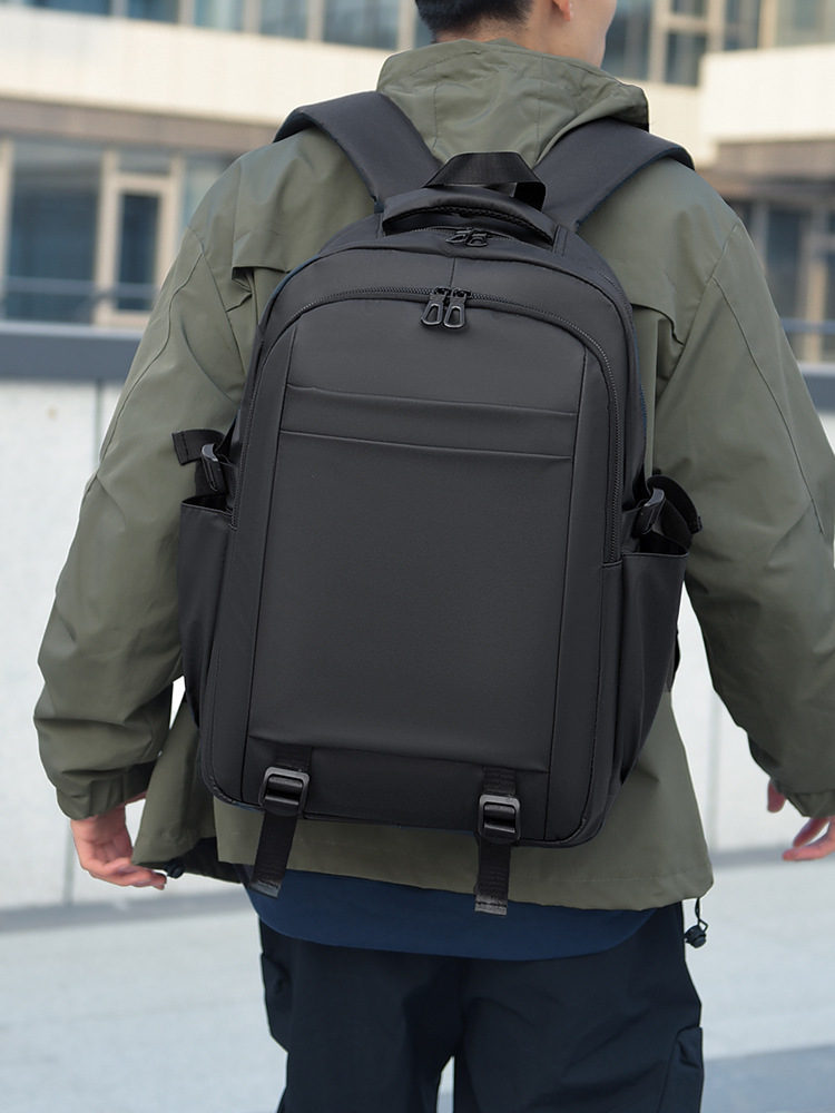 Bolsas resistentes al desgaste al aire libre transfronterizas, mochilas de viaje de negocios, logotipos imprimibles de gran capacidad, mochilas de viaje para estudiantes universitarios