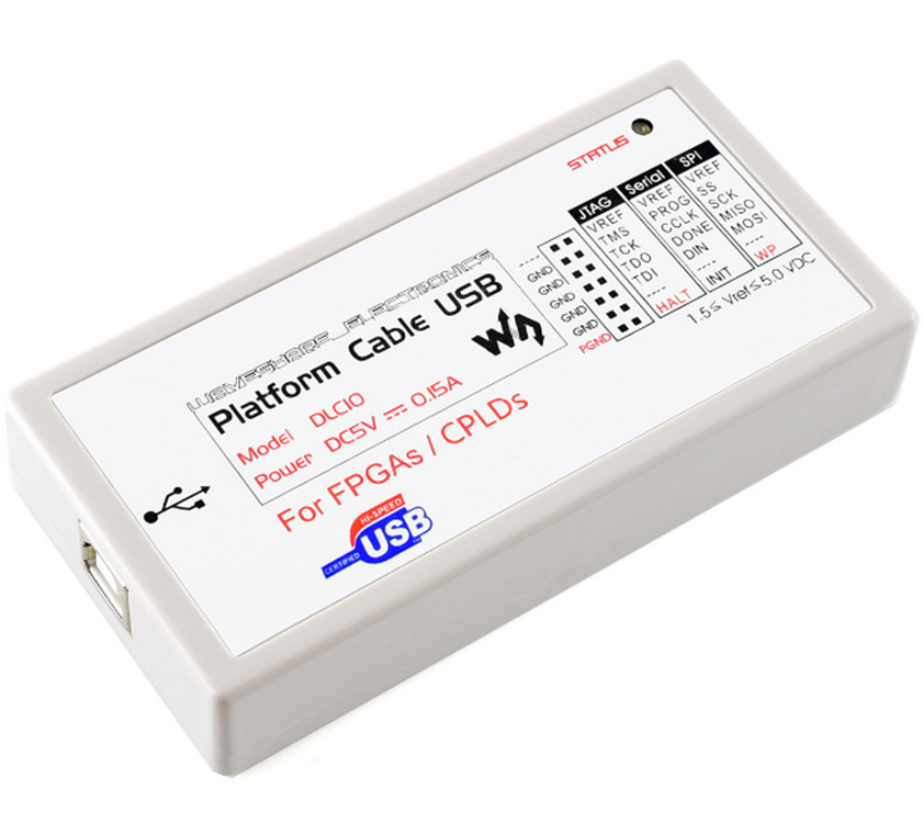 支持Xilinx器件下载 Platform Cable USB 微雪 仿真下载器 编程器