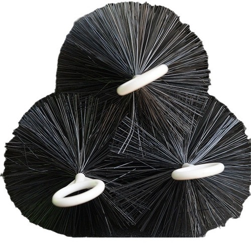 Filter Material for Koi Fish Ponds, Goldfish Pond Filter Systems, Brush with 304 Stainless Steel Core, Aquarium Supply Filter Equipment