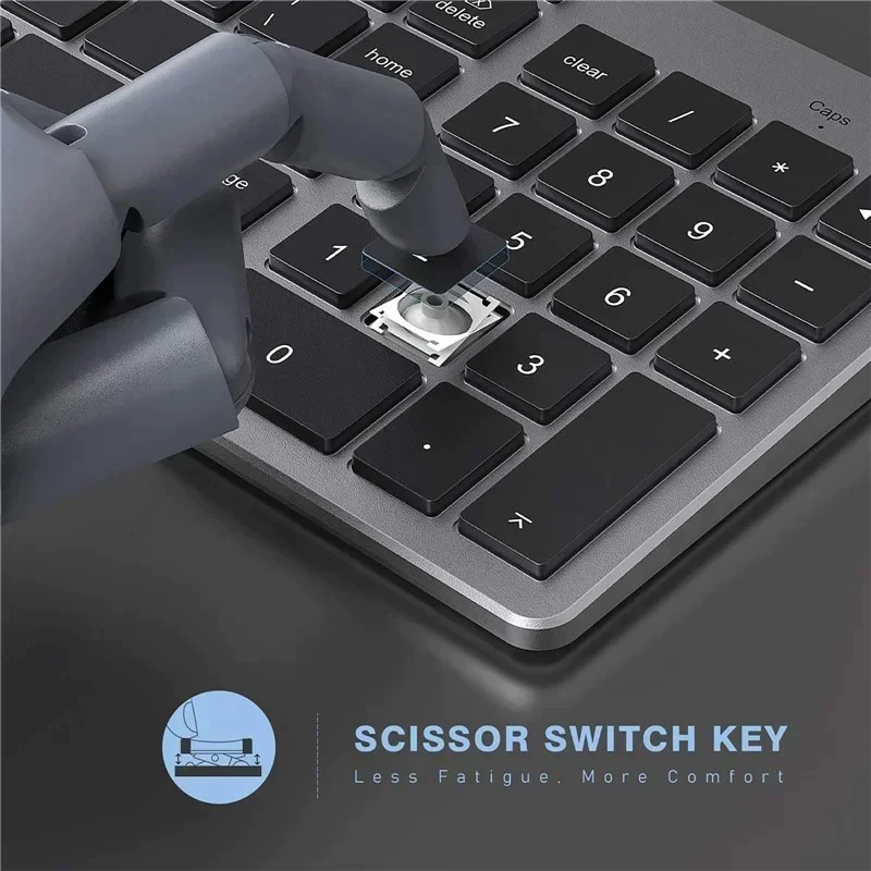 Wireless keyboard, mouse, set charging, mute laptop, 4G, bluetooth