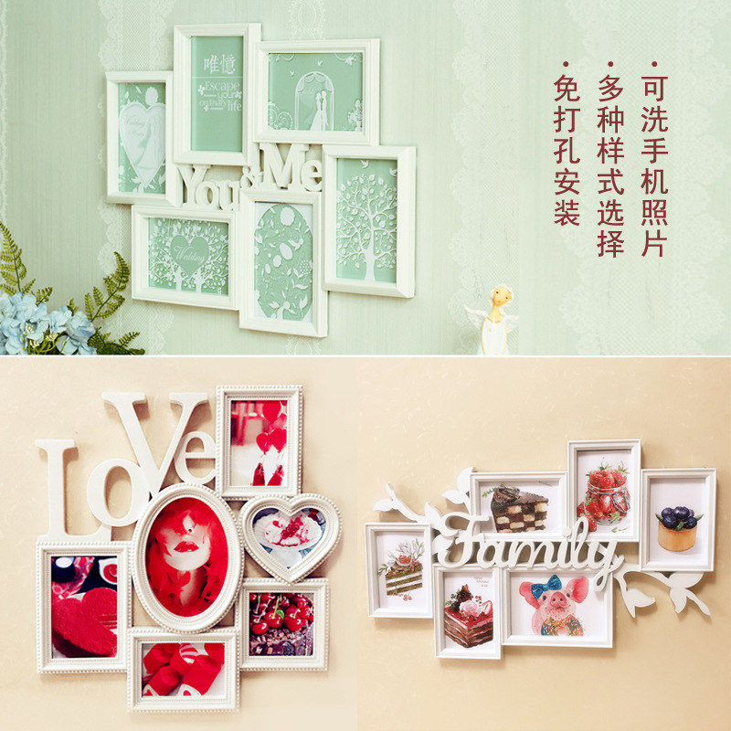 6inch Photo Frame Wall Frame Washed Photo Photo Printing Plus Photo Frame Wedding Photo Couple 7inch Scandinavian Style Photo Wall 6inch Photo Frame Wall Frame Washed Photo Photo Printing Plus Photo Frame Wedding Photo Couple 7inch Scandinavian Style Photo Wall