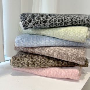 2024 Korean Style New Winter Scarf Warm Cashmere Tassel Bear Scarf Fashion All-match Women's Shawl