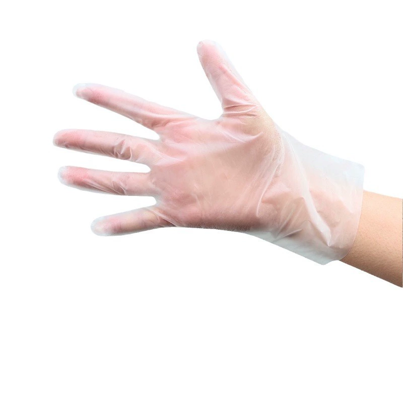 瑞手康 Disposable transparent waterproof plastic gloves PVC