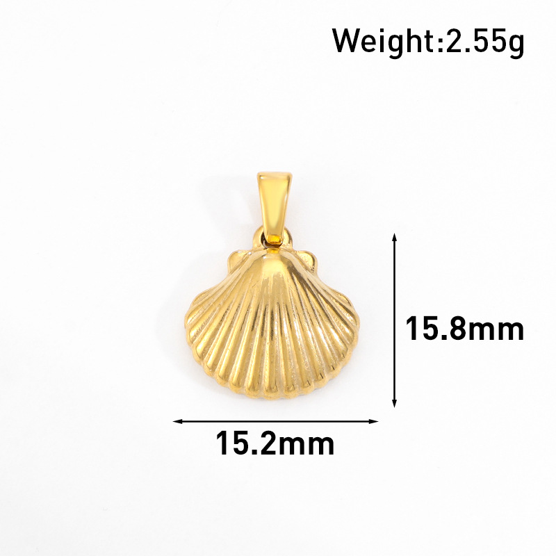 4g Weight Pendant Jewelry Making Type Real Gold Plated Plating Material 1 Piece Quantity Daily Occasion 304 Stainless Steel Material Animal Pattern All Seasons Season Unisex Gender Polished Finish Basic, Vintage Style Style Waterproof Non Tarnish, Plating Craft Real Gold Plated Animal 304 Stainless Steel Basic Vintage Style Waterproof Non Tarnish 9