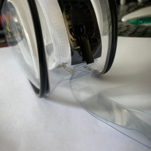 Fashion transparent PVC plastic bag shoulder bag chest box jelly bag makeup gift packaging bag logo custom
