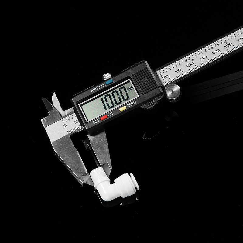 Purificador de agua tipo L máquina de agua pura K4042 conector 1 minuto delgada rosca exterior codo 2 minutos articulación rápida codo RO membrana Shell Universal