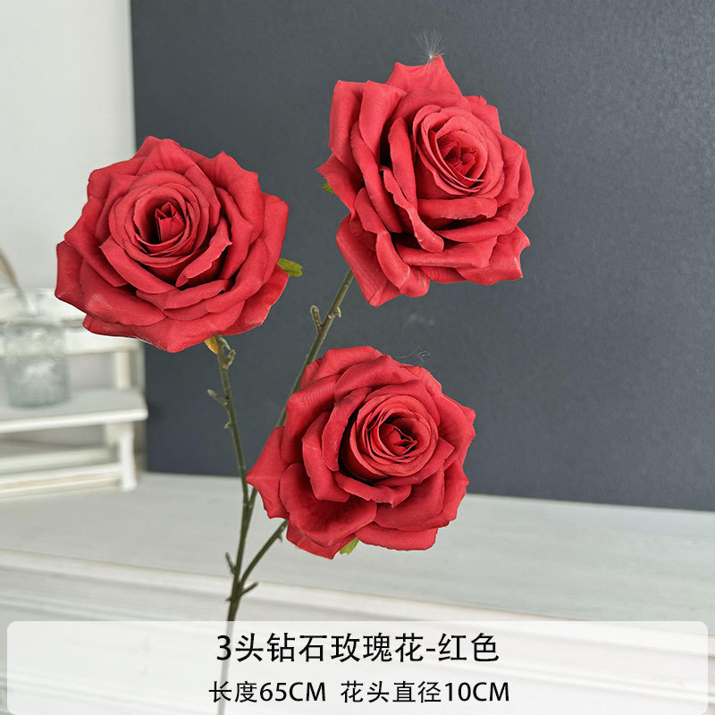 3 다이아몬드 장미-레드