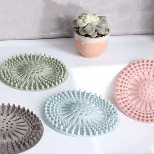 Bathroom hair filter sewer hair floor drain bathroom anti-hair kitchen toilet toilet cover